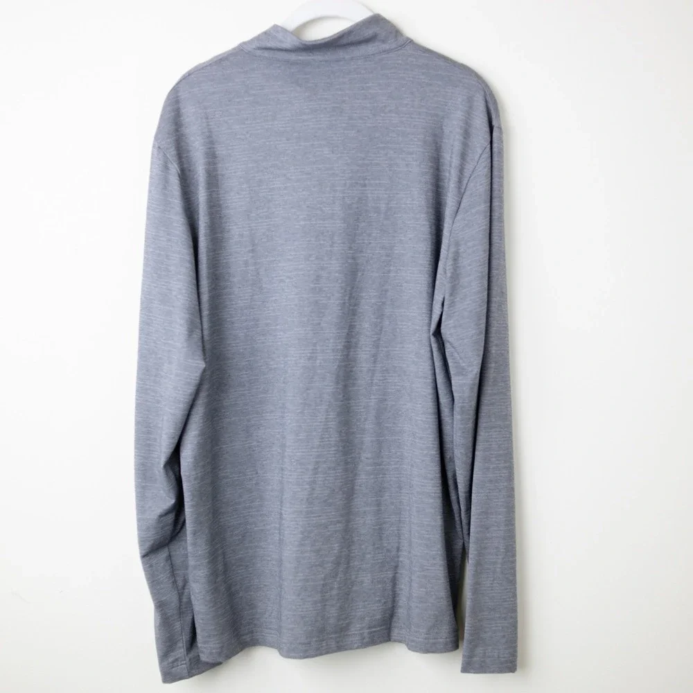 Travis Mathew Crestview 1/4 Zip Pullover Mens M Grey Heather TM1MW452 Golf Shirt